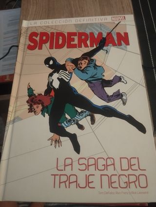 Spiderman saga traje negro