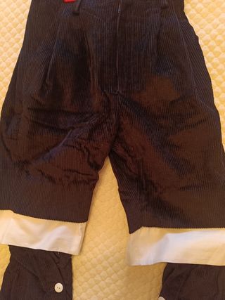 Traje regional niño - Rojo y Negro