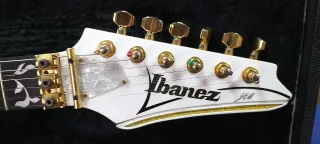 Ibanez JEM7V-WH con Fernandes Sustainer