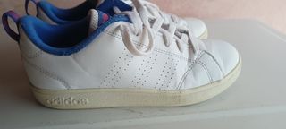 Adidas Stan Smith bianche e blu 36
