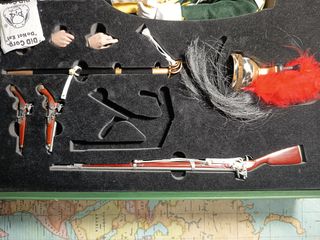 Escala 1:6 Figura Dragón Francés Napoleónico Herve