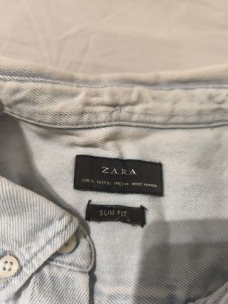 Camisa vaquera clara XL