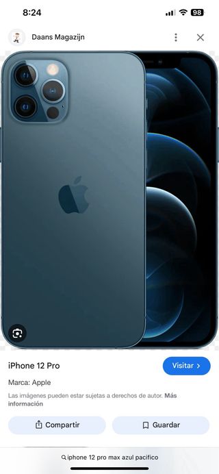 iPhone 12 Pro Max Azul 128GB