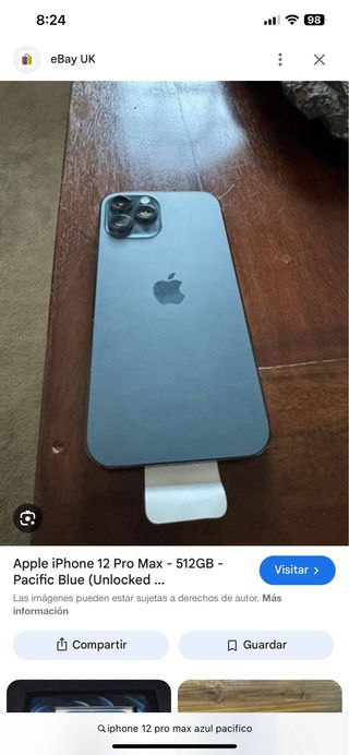 iPhone 12 Pro Max Azul 128GB