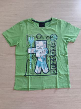T-shirt Minecraft Bambino