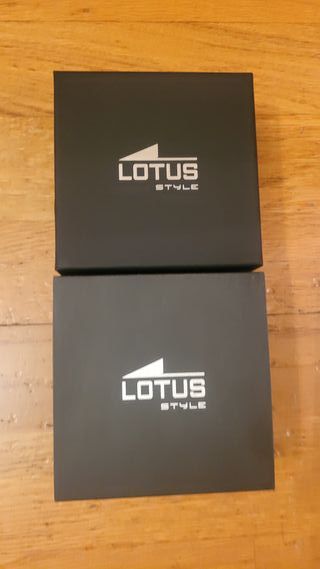 Caja reloj Lotus Style negra