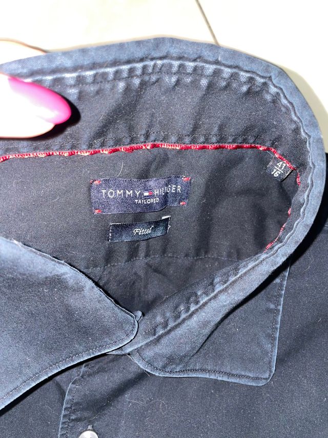 Camicia Tommy Hilfiger nera