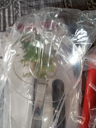 Mestoli insalata rossi - 2pz