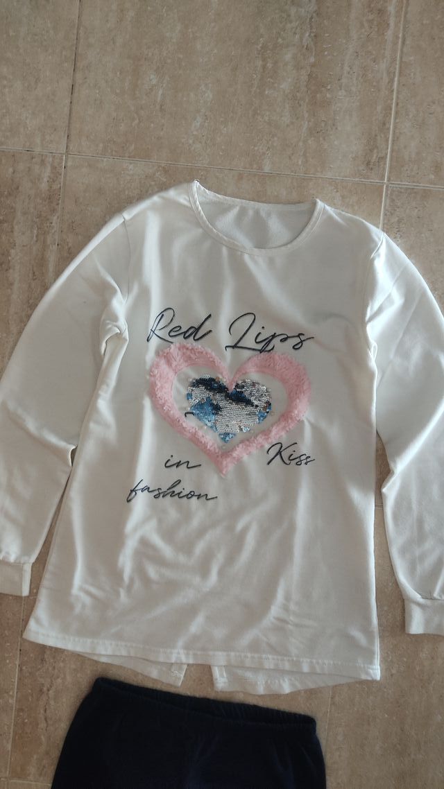 Conjunto niña - camiseta y pantalón