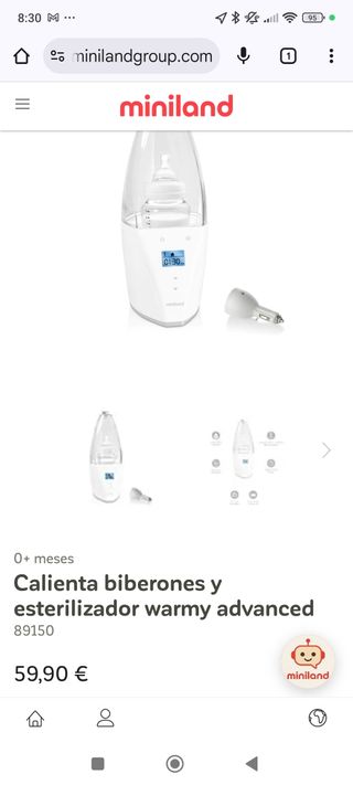 iimo Warm - Calienta biberones (5 uds)