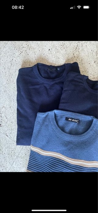 3 Maglioni Uomo XXL - Blu