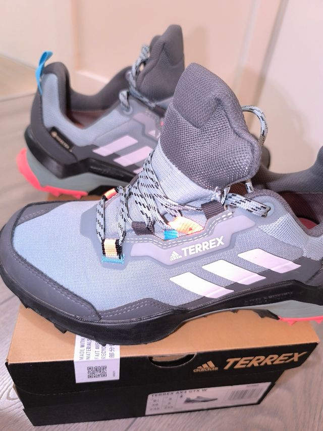 Zapatillas Adidas Terrex AX4 GTX W gris-rosa EU38