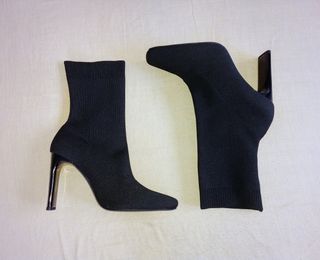 Botines tipo calcetín negros - Talla 39