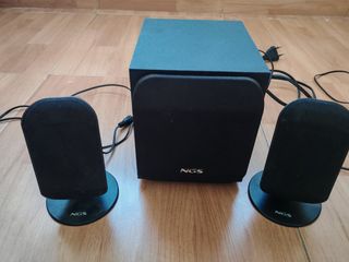 Altavoces 2.1 NGS negros