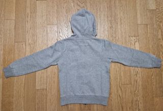Felpa caldina grigia Trybeyond 5/6 anni con cappuc