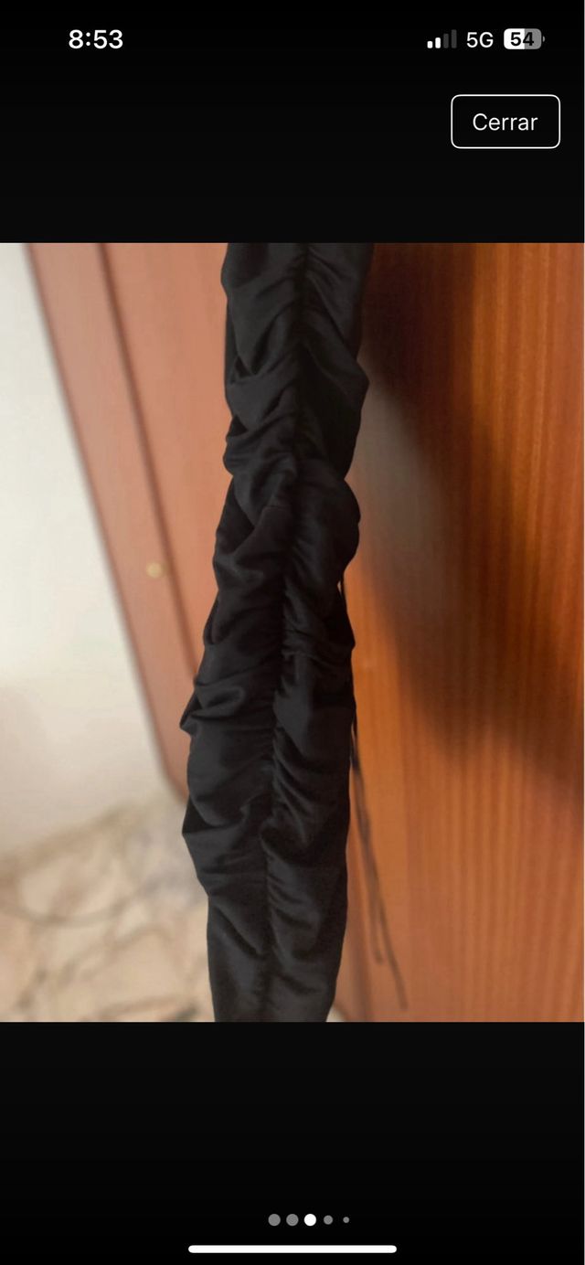 Vestido negro Zara - Talla S