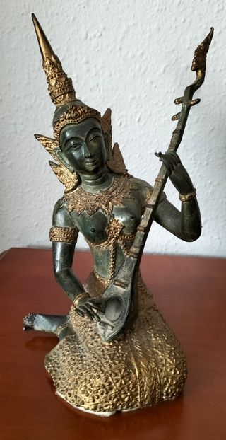 2 Figuras Bronce Tailandia