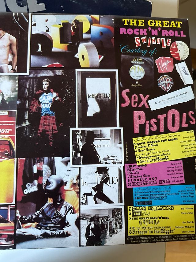 The great rock n roll swindle, Sex pistols