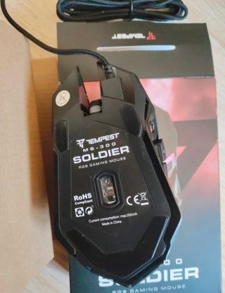 Ratón Tempest MS-300 Soldier RGB