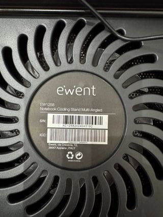 Base de refrigeración para portátil de hasta 17"