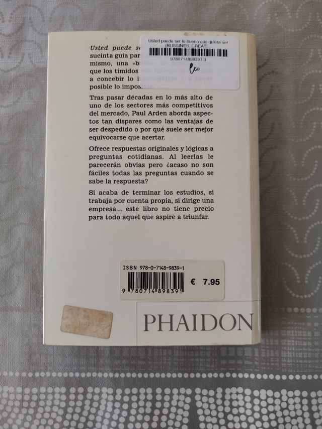 Usted puede ser lo bueno que quiera ser