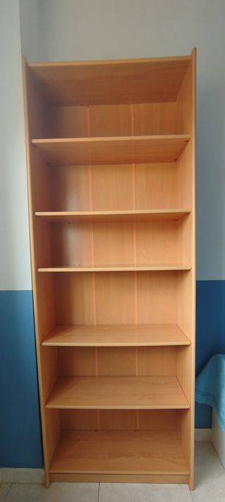 Estantería librería madera