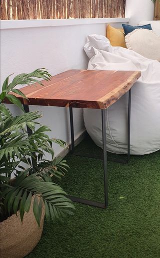 Tabla de madera maciza de acacia 55x80x3,5cm