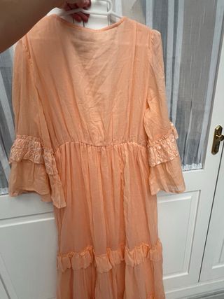 Vestido boho vintage largo