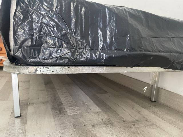 Cama individual colchón y somier de 180x90