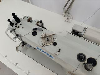 Máquina coser industrial Zoyer de doble arrastre.