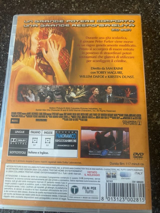 DVD Spider-Man