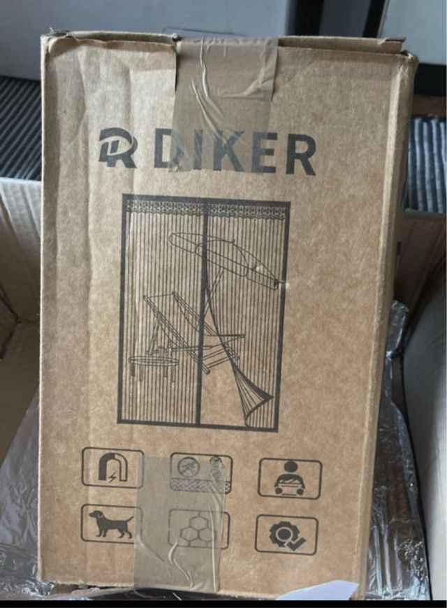 Mosquitera magnética Dikker 120x220cm