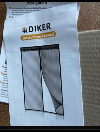 Mosquitera magnética Dikker 120x220cm