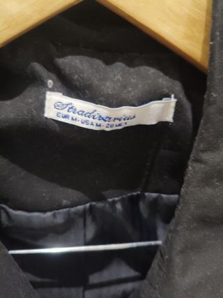 Gabardina negra - Talla m