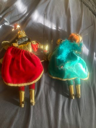 Marionetas Sicilianas Antiguas lote italianas