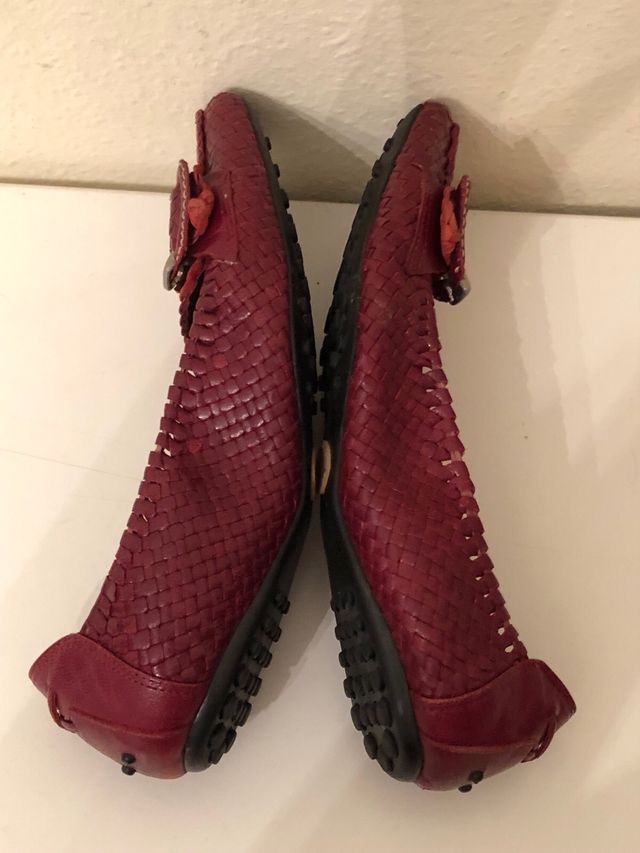 PONS QUINTANA - mocasines flexibles rojo 37