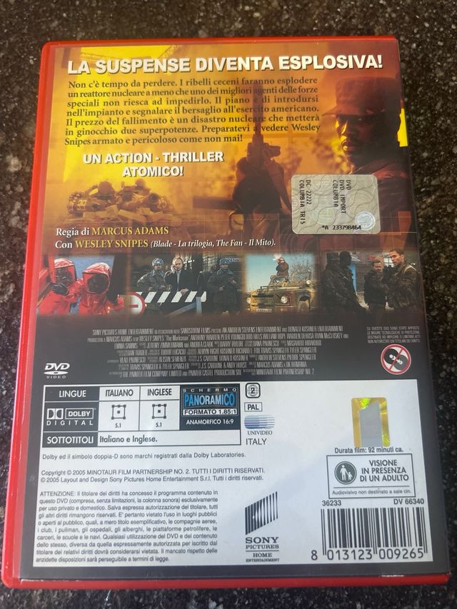 DVD Nuclear Target - Wesley Snipes
