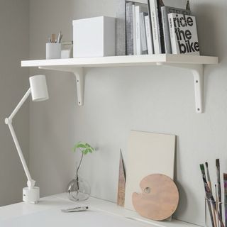 Balda IKEA BERGSHULT blanco 80x30