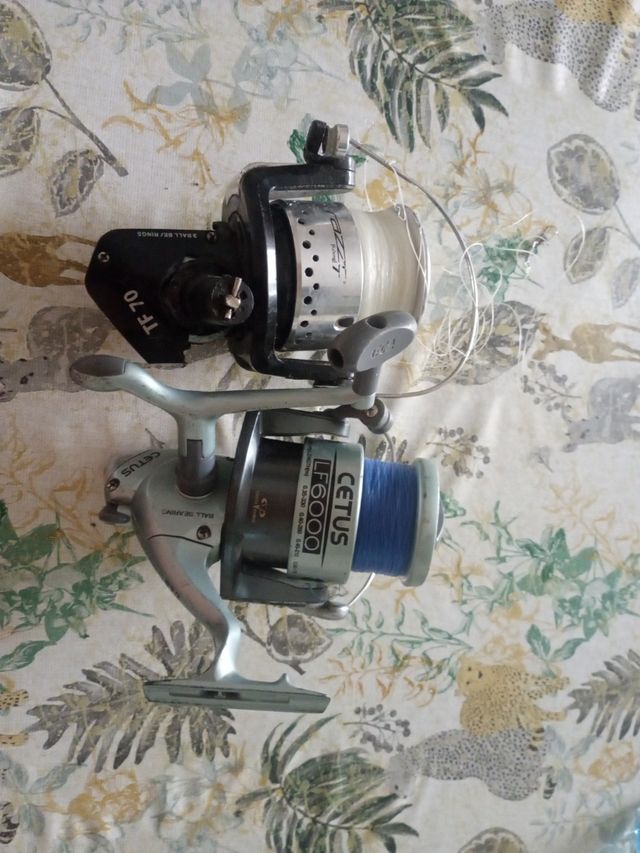 2 Carretes Pesca Cetus: LF6000 y otro