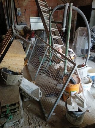 Reja metálica galvanizada 3x1m