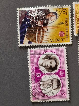 Francobolli Belgio vintage (8)