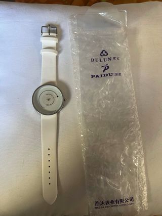 Orologio DULUN minimal bianco
