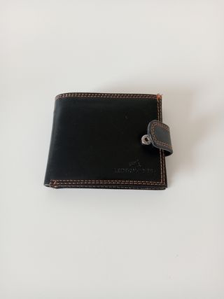 Cartera LEDERMODA negra