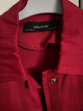 Chaqueta roja Zara 