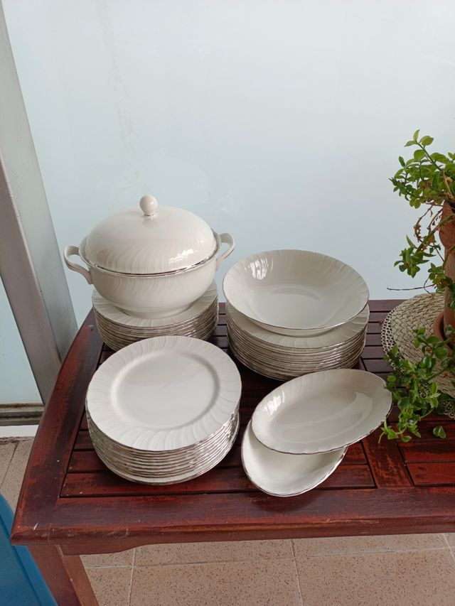 ✨Vajilla Pontesa completa porcelana