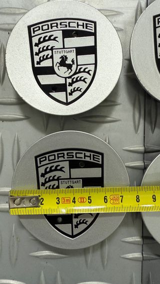 Tapas centro llanta Porsche - 4 unidades