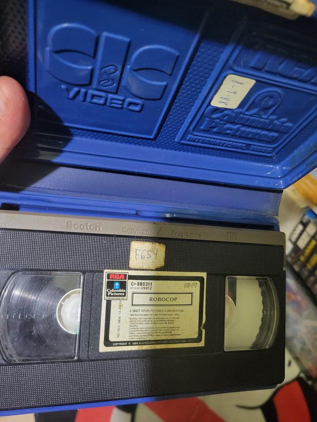 VHS Robocop 1a Edición Videoclub ORIGINAL