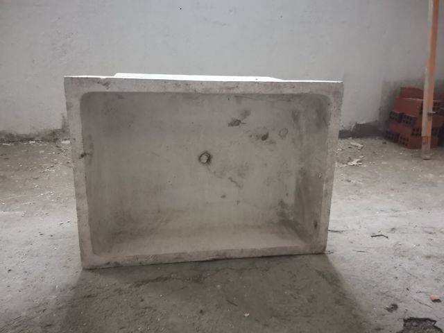 Pilas piedra - Gris y blanco