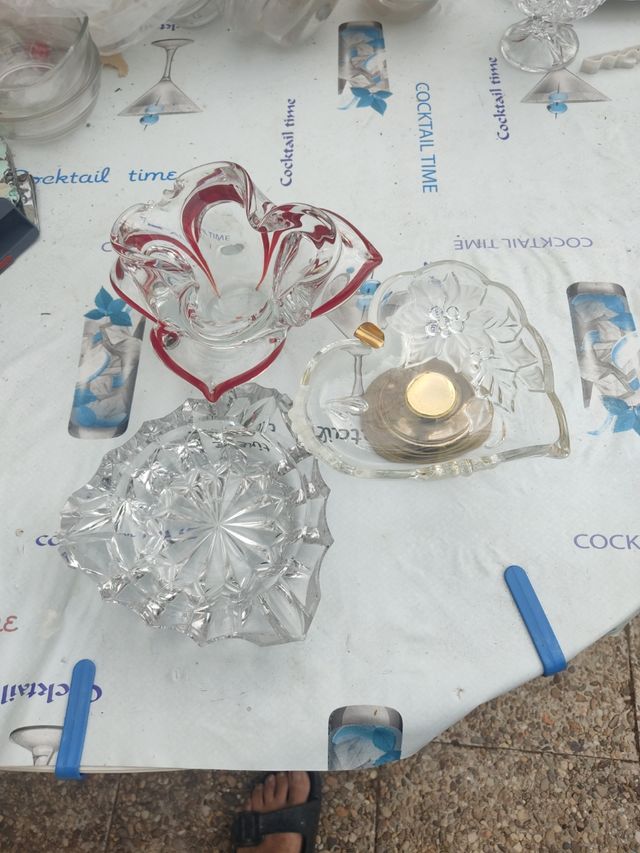 Posacenere in vetro vintage (3)