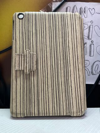 Funda iPad mini beige-marrón